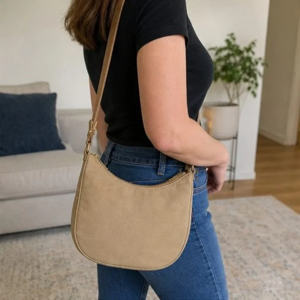 Forest Saffiano Crossbody Bag